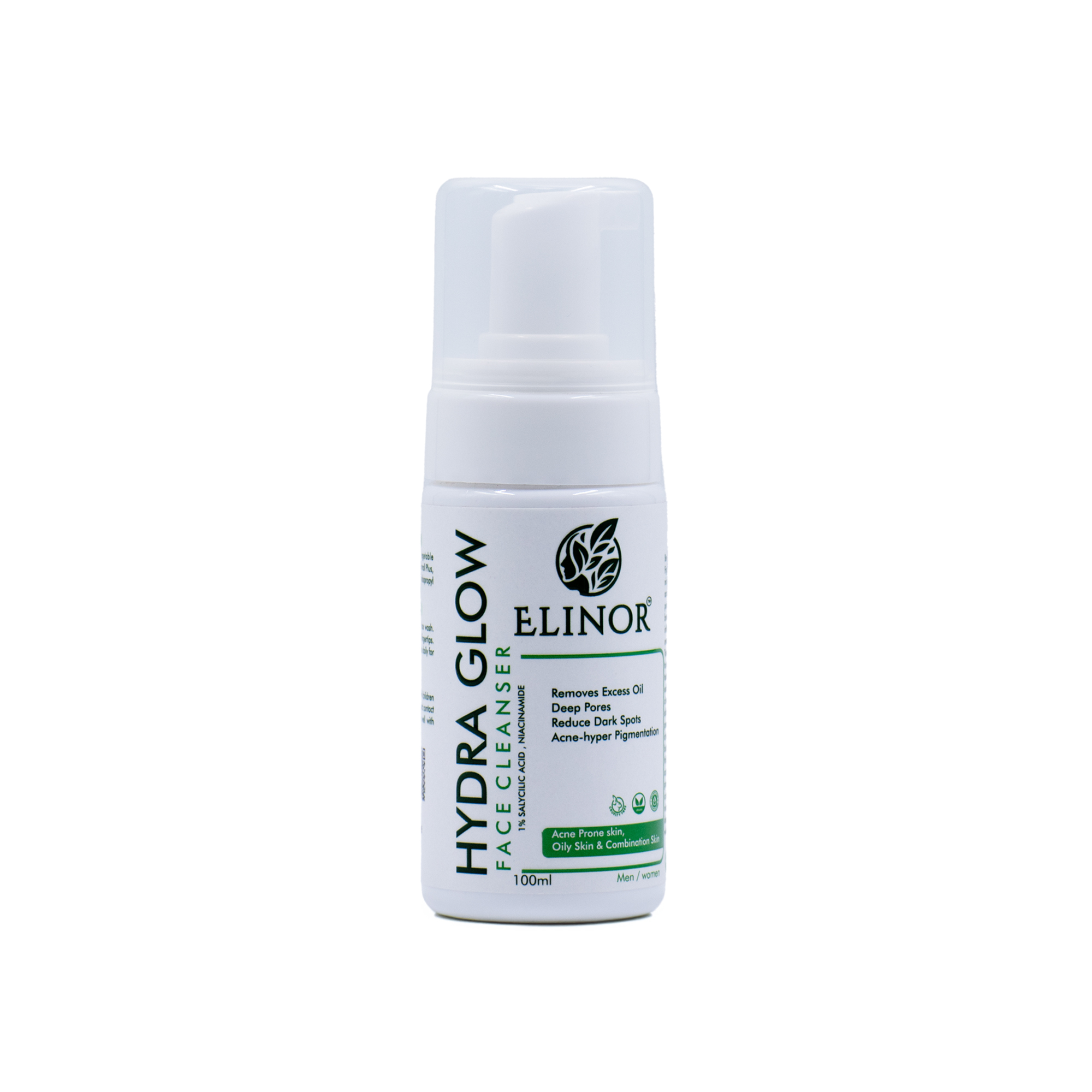 Hydra Glow Face Cleanser 1% Salicylic Acid, Niacinamide